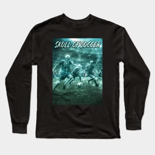 Skull of Soccer Long Sleeve T-Shirt